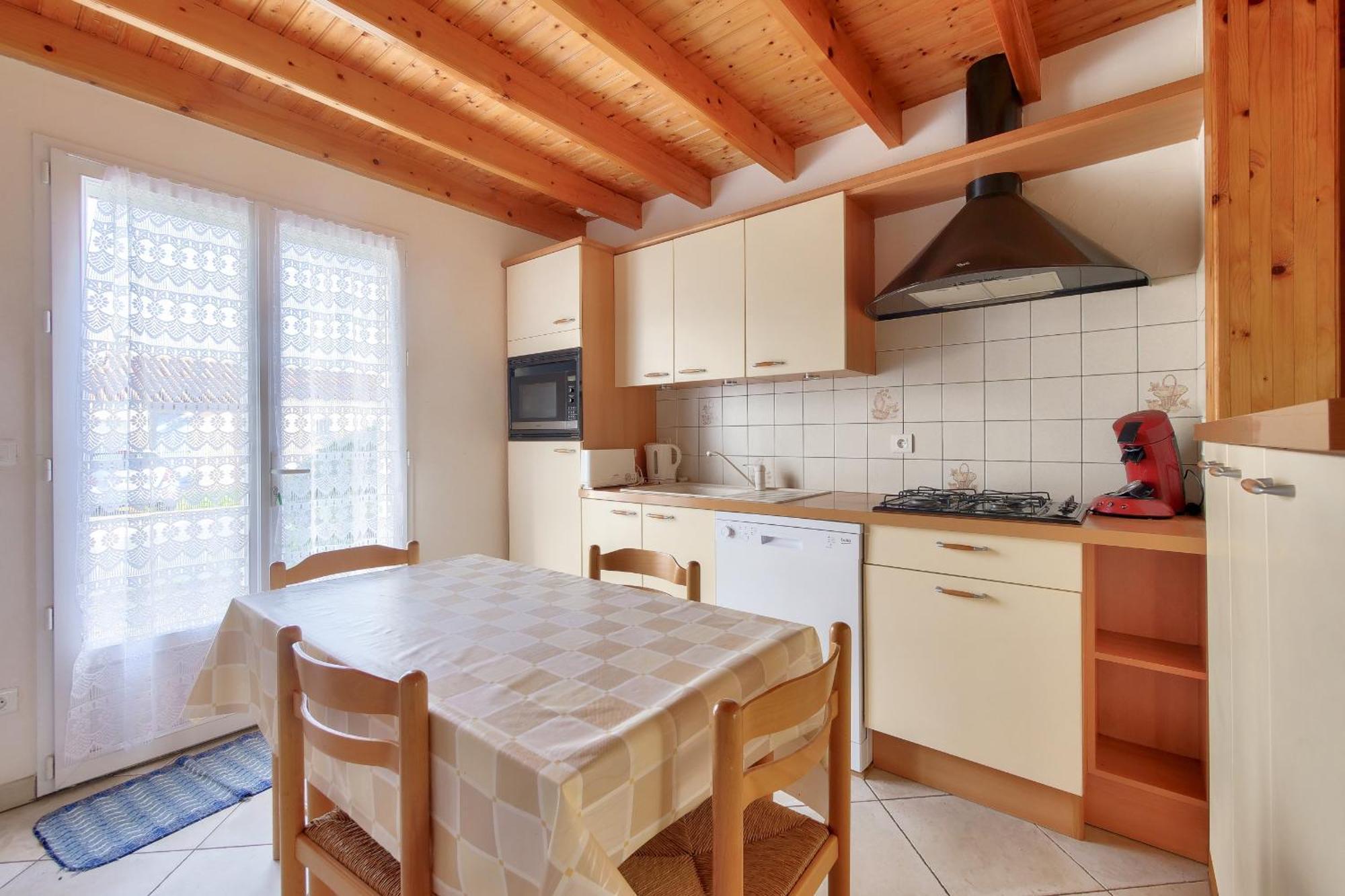 Maison Pour 8 - 5Min De La Plage - Jardin & Veranda Longeville-sur-Mer Zewnętrze zdjęcie